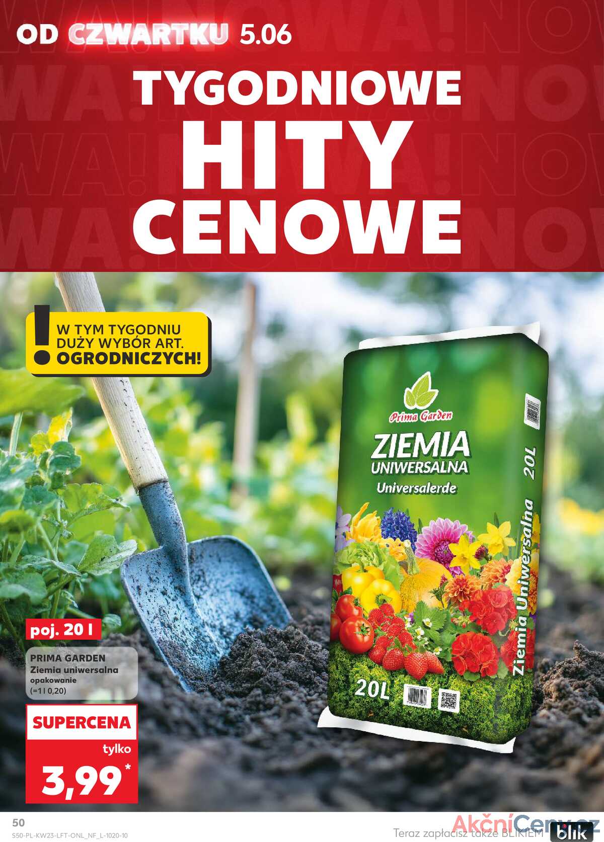 Leták Kaufland Polsko 5.6.-11.6.2025 - Noviny týdne strana 50