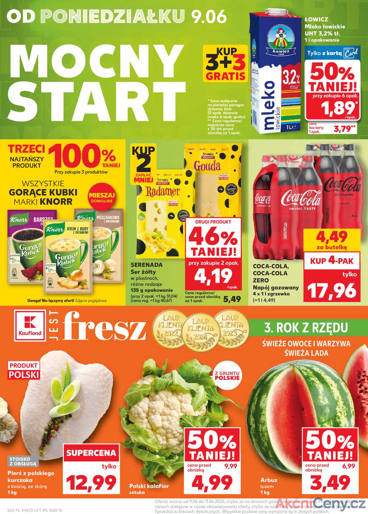 Leták Kaufland Polsko 5.6.-11.6.2025 - Noviny týdne strana 52