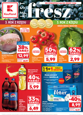 Leták Kaufland Polsko 5.6.-11.6.2025 - Noviny týdne