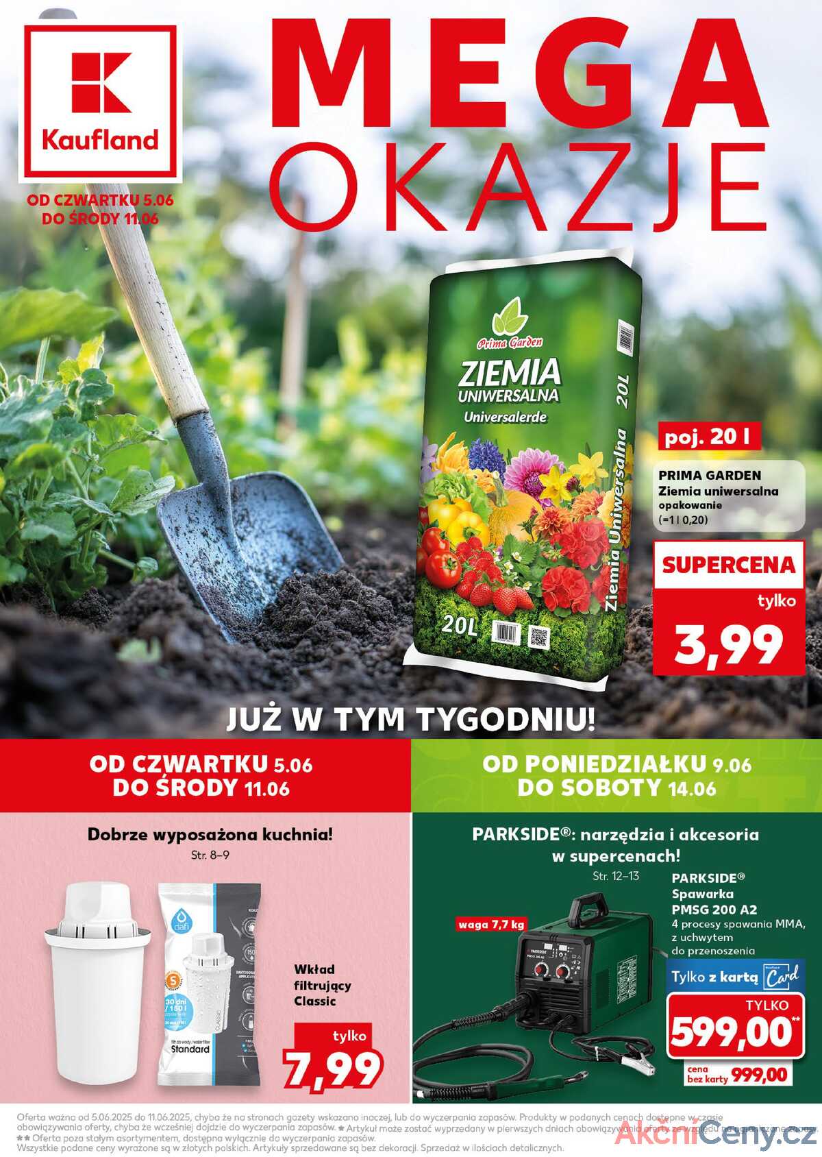 Leták Kaufland Polsko 5.6.-11.6.2025 strana 1