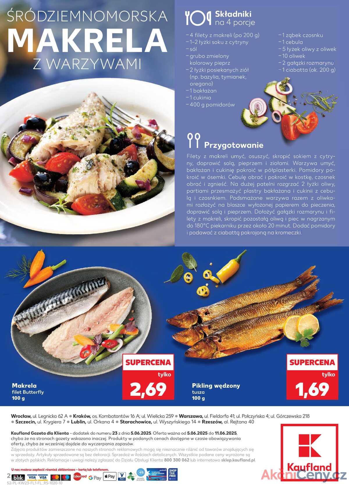 Leták Kaufland Polsko 5.6.-11.6.2025 strana 2