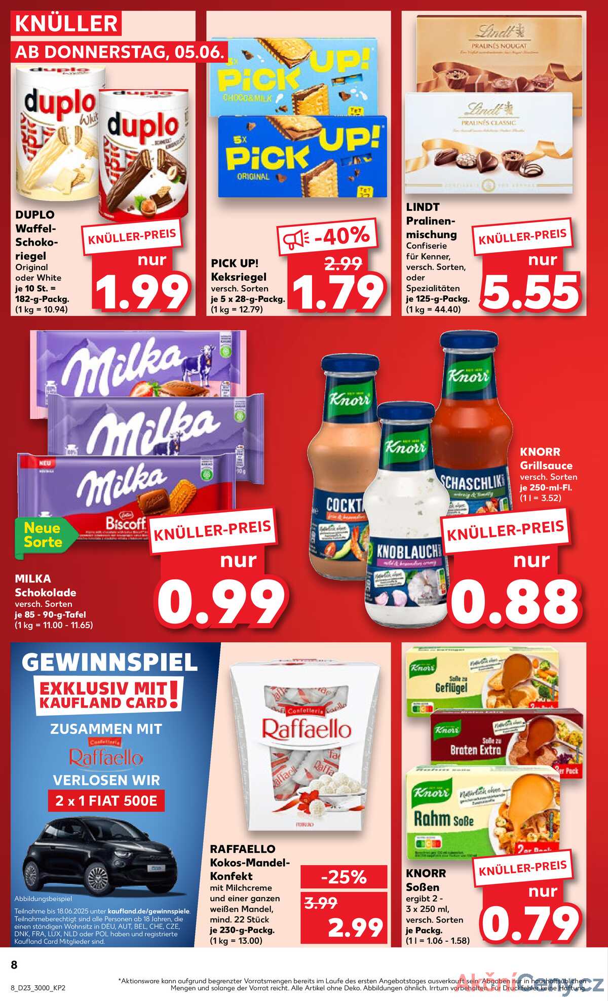 Leták Kaufland Německo 5.6.-11.6.2025 strana 8