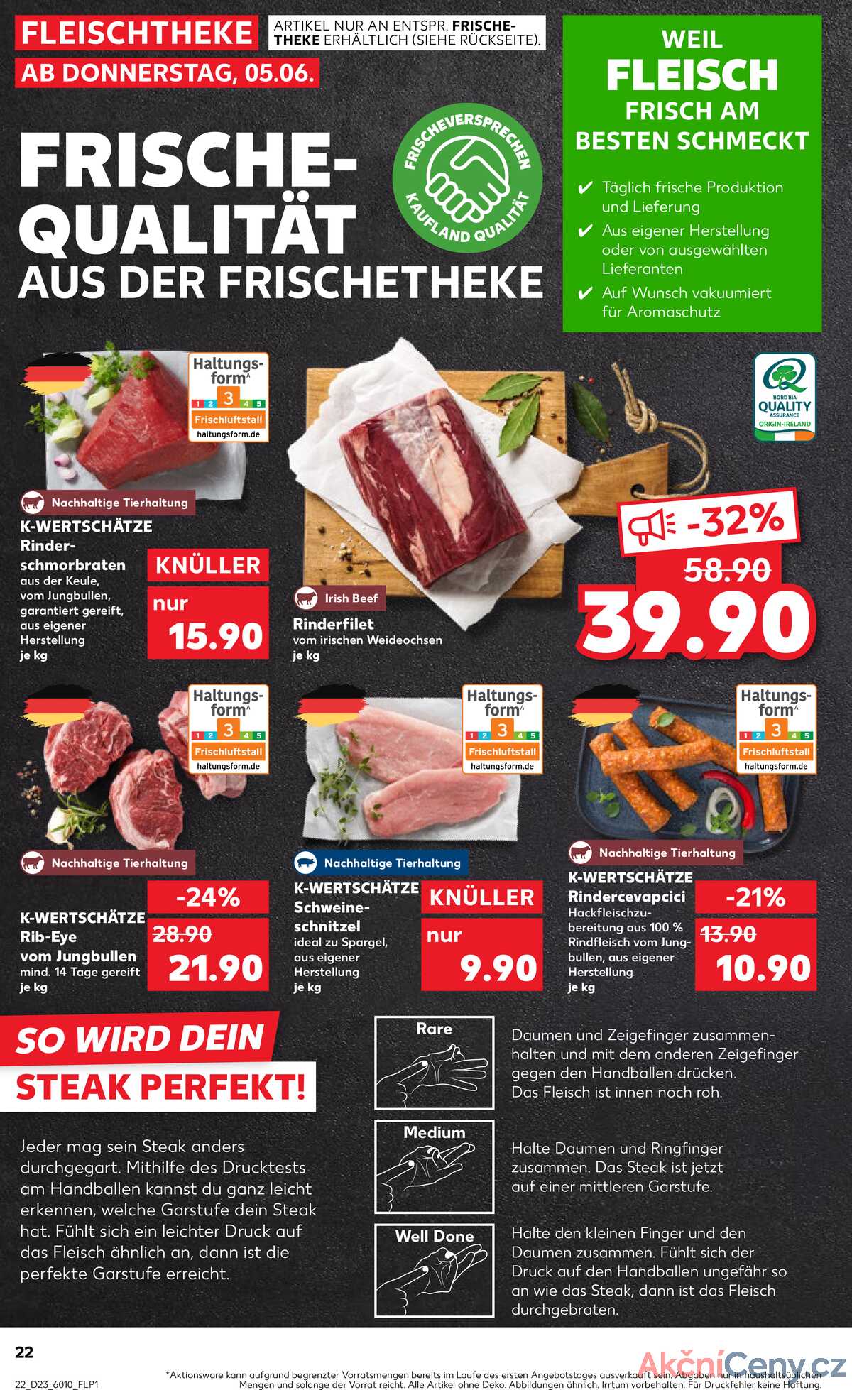 Leták Kaufland Německo 5.6.-11.6.2025 strana 22