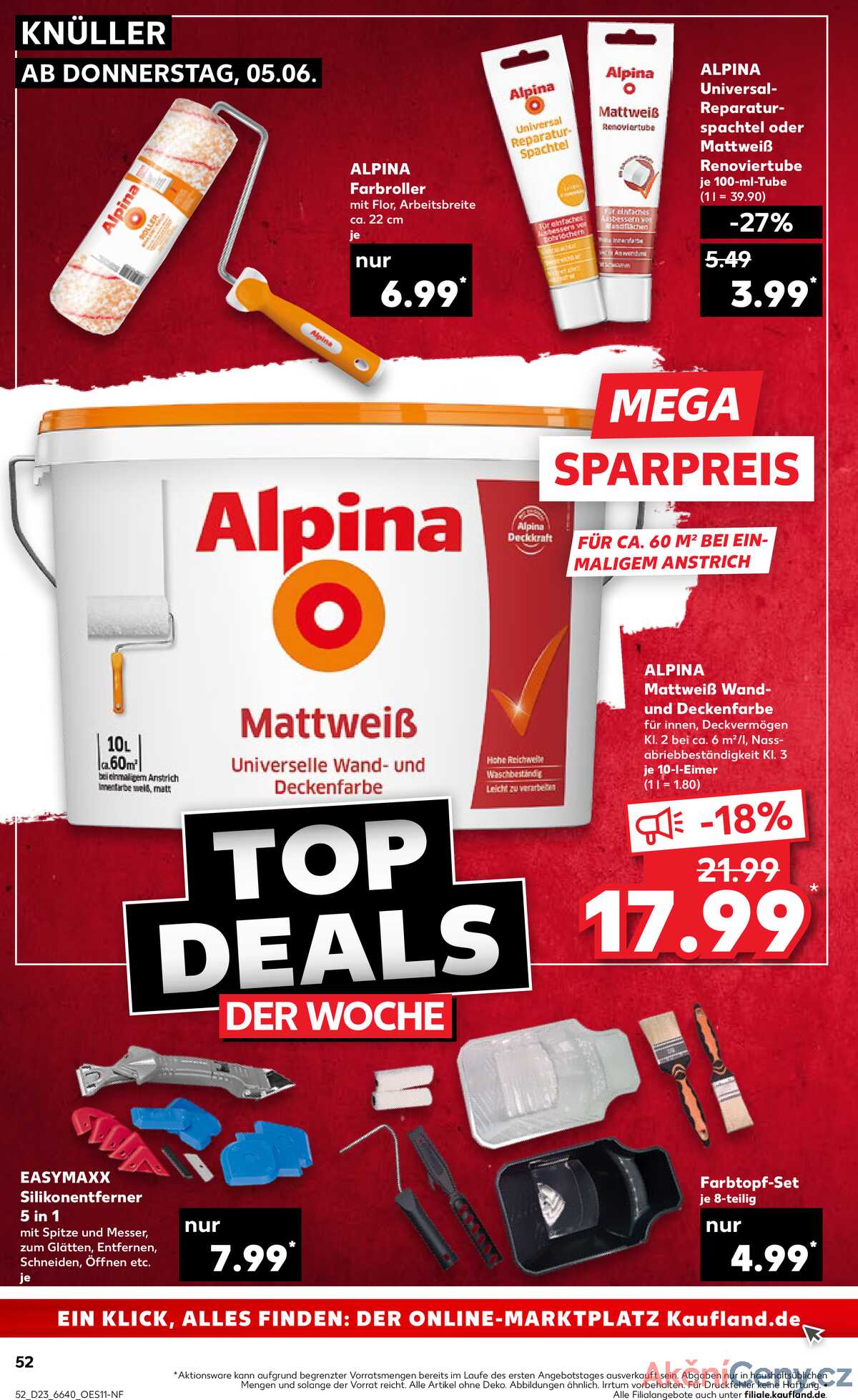 Leták Kaufland Německo 5.6.-11.6.2025 strana 50