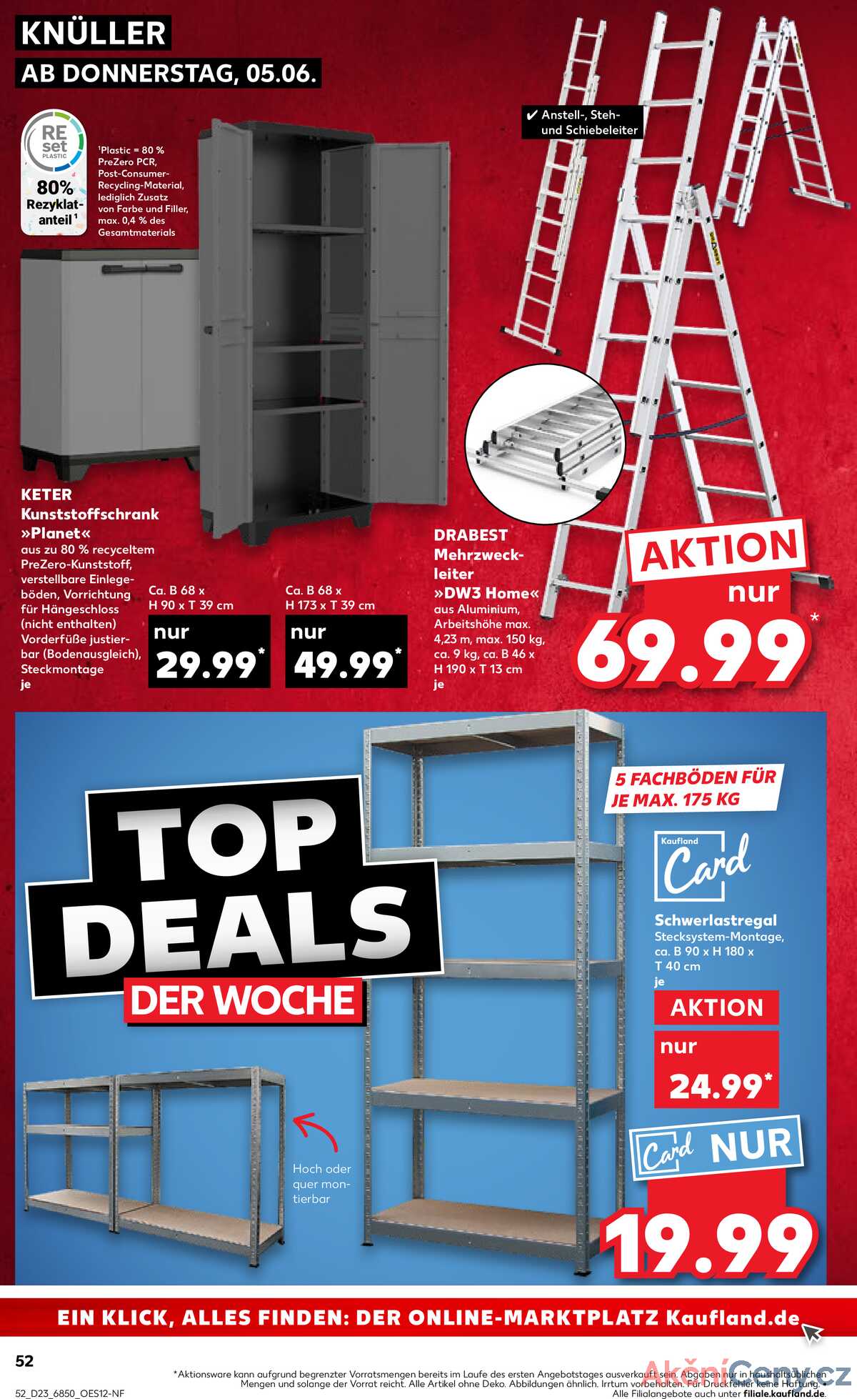 Leták Kaufland Německo 5.6.-11.6.2025 strana 52