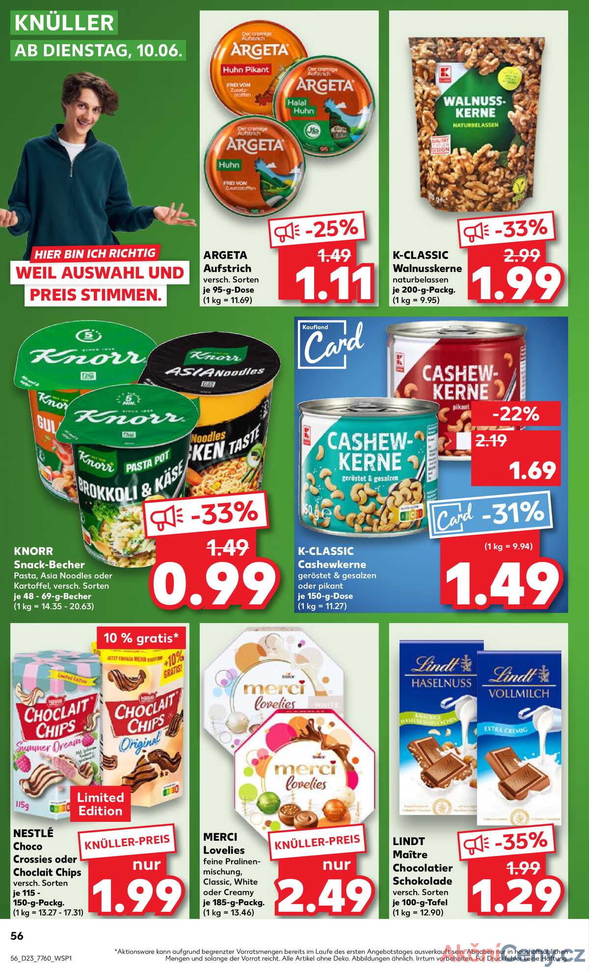 Leták Kaufland Německo 5.6.-11.6.2025 strana 56