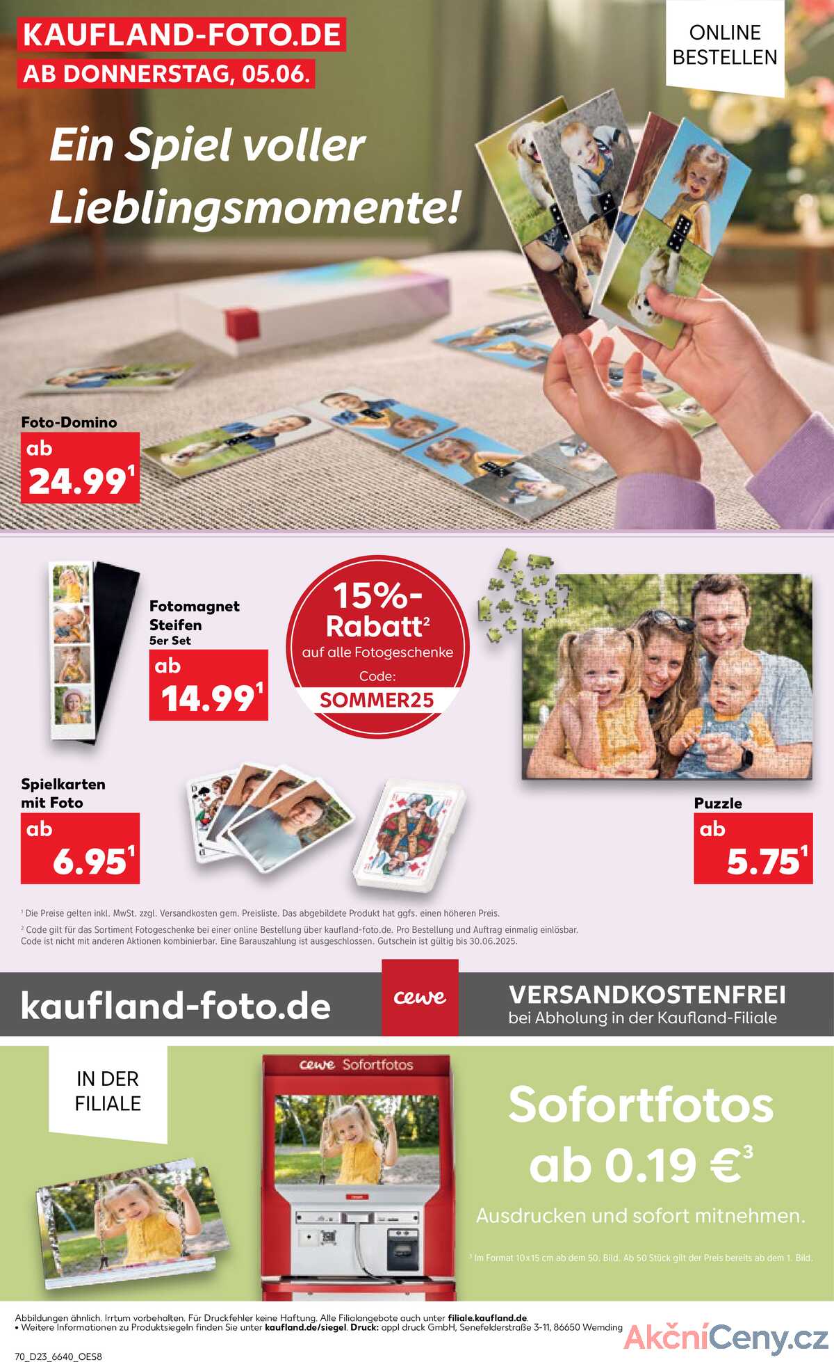 Leták Kaufland Německo 5.6.-11.6.2025 strana 70