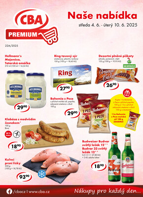 CBA Premium od 4.6. do 10.6.2025