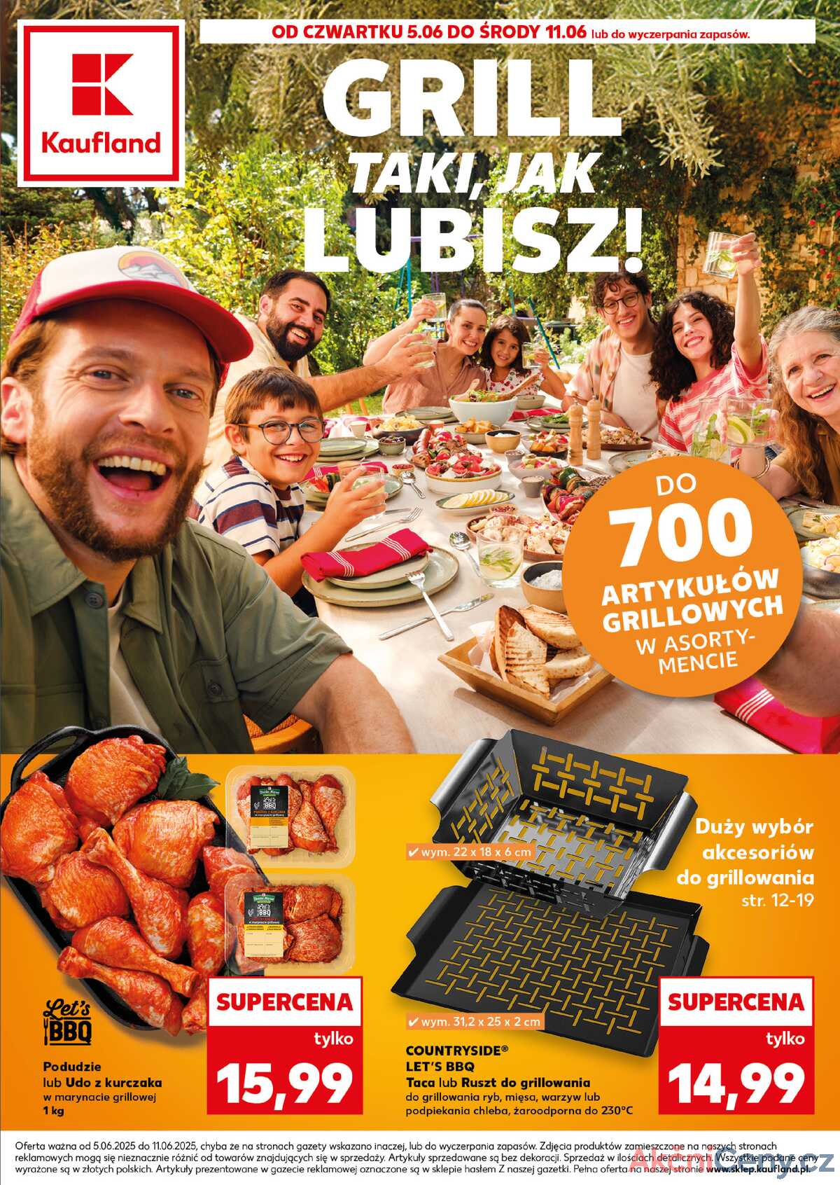 Leták Kaufland Polsko 5.6.-11.6.2025 strana 1