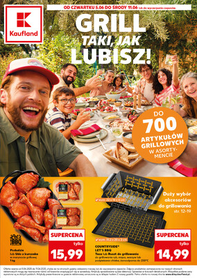 Leták Kaufland Polsko 5.6.-11.6.2025