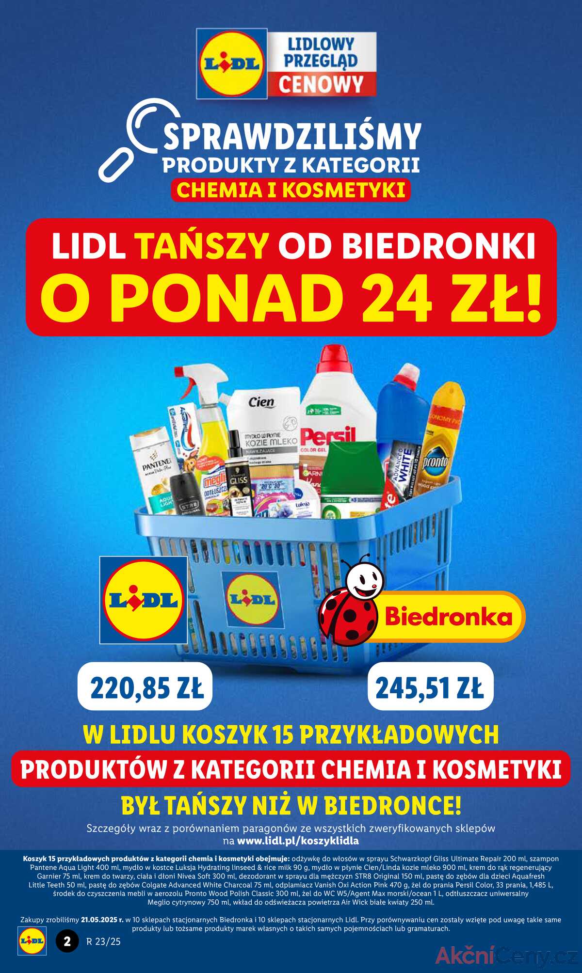 Leták Lidl Polsko 5.6.-7.6.2025 strana 2