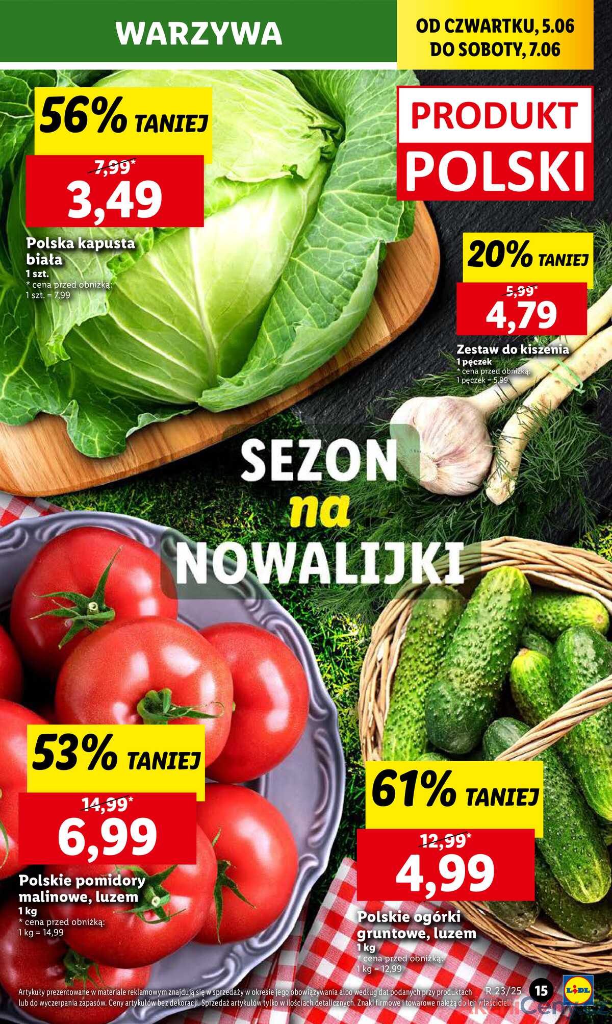 Leták Lidl Polsko 5.6.-7.6.2025 strana 19