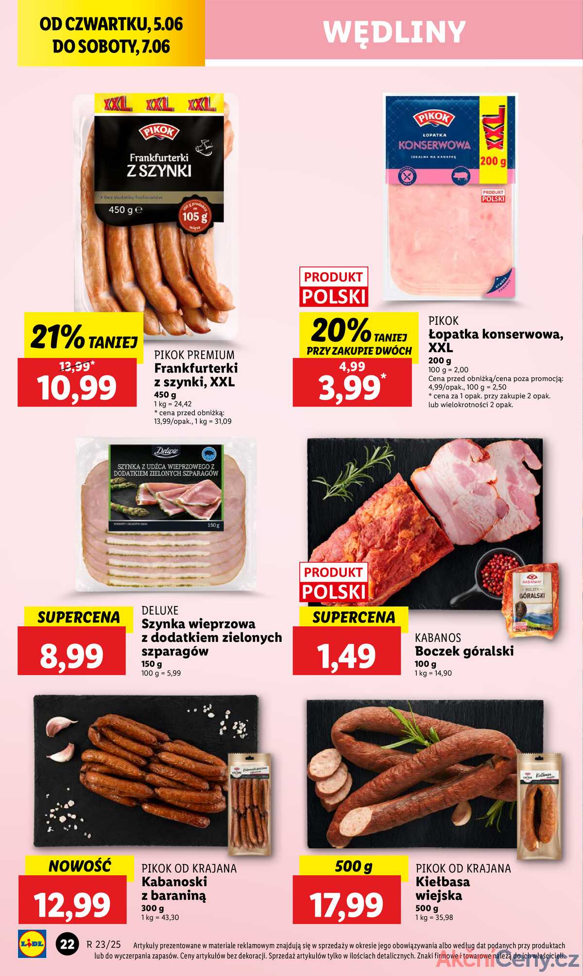 Leták Lidl Polsko 5.6.-7.6.2025 strana 26