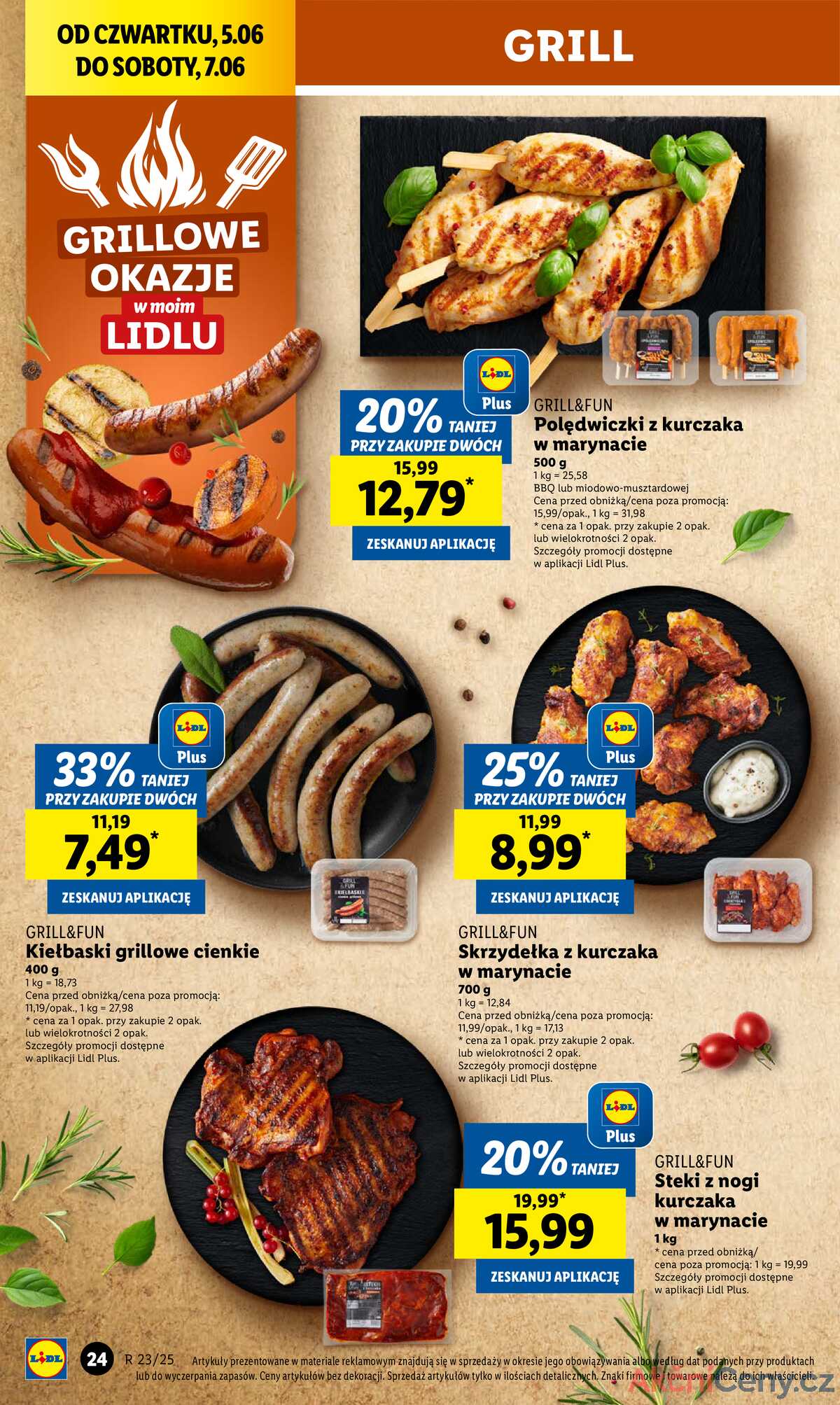 Leták Lidl Polsko 5.6.-7.6.2025 strana 28