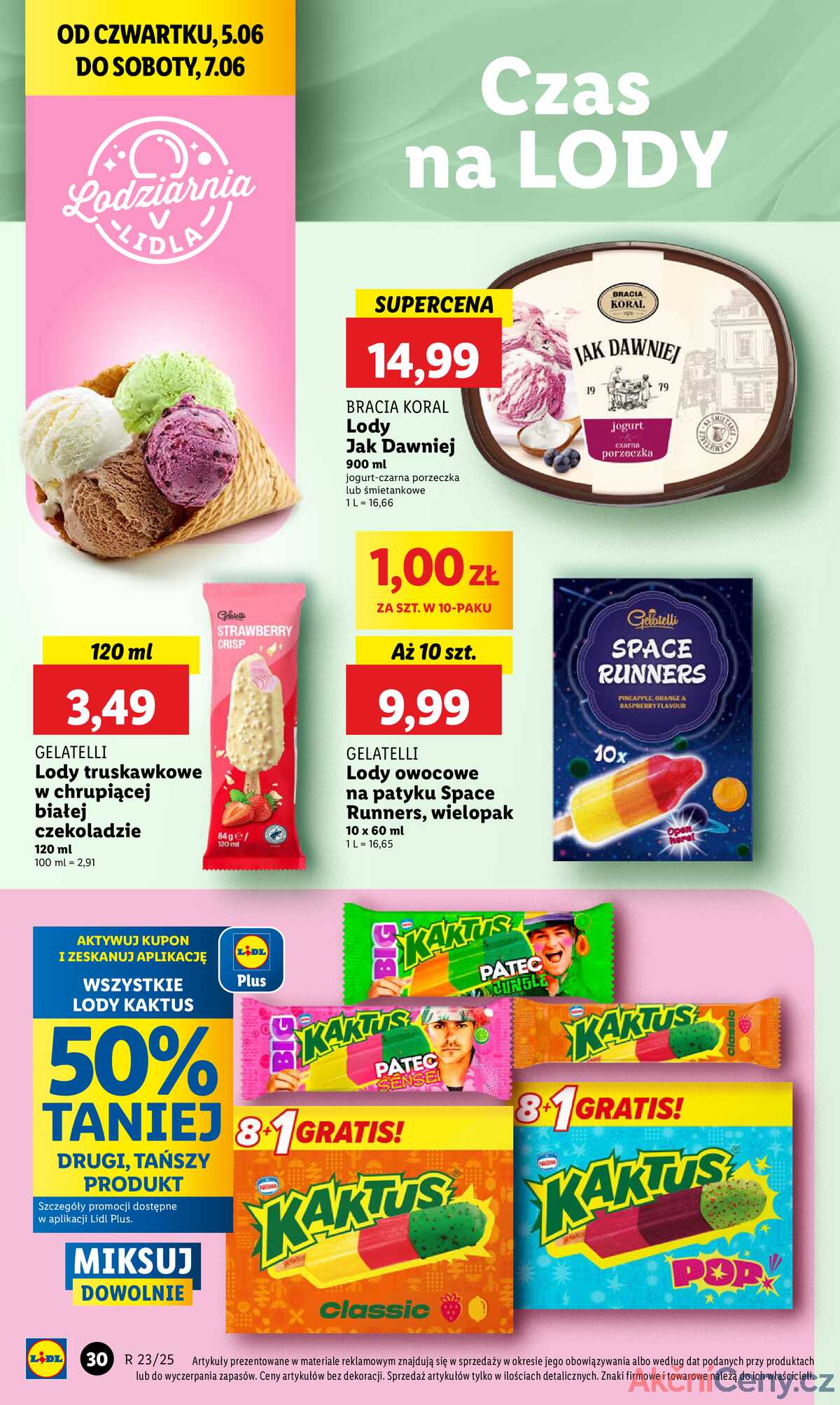 Leták Lidl Polsko 5.6.-7.6.2025 strana 36