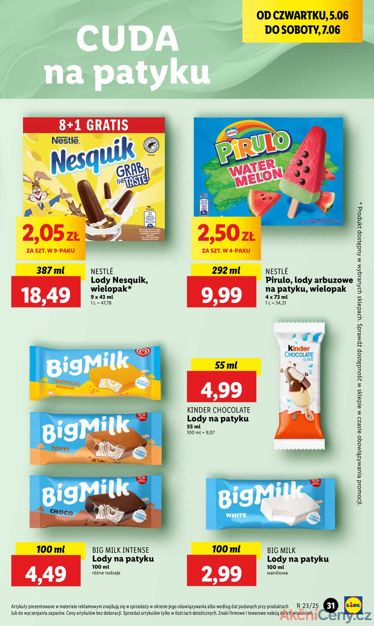 Leták Lidl Polsko 5.6.-7.6.2025 strana 37