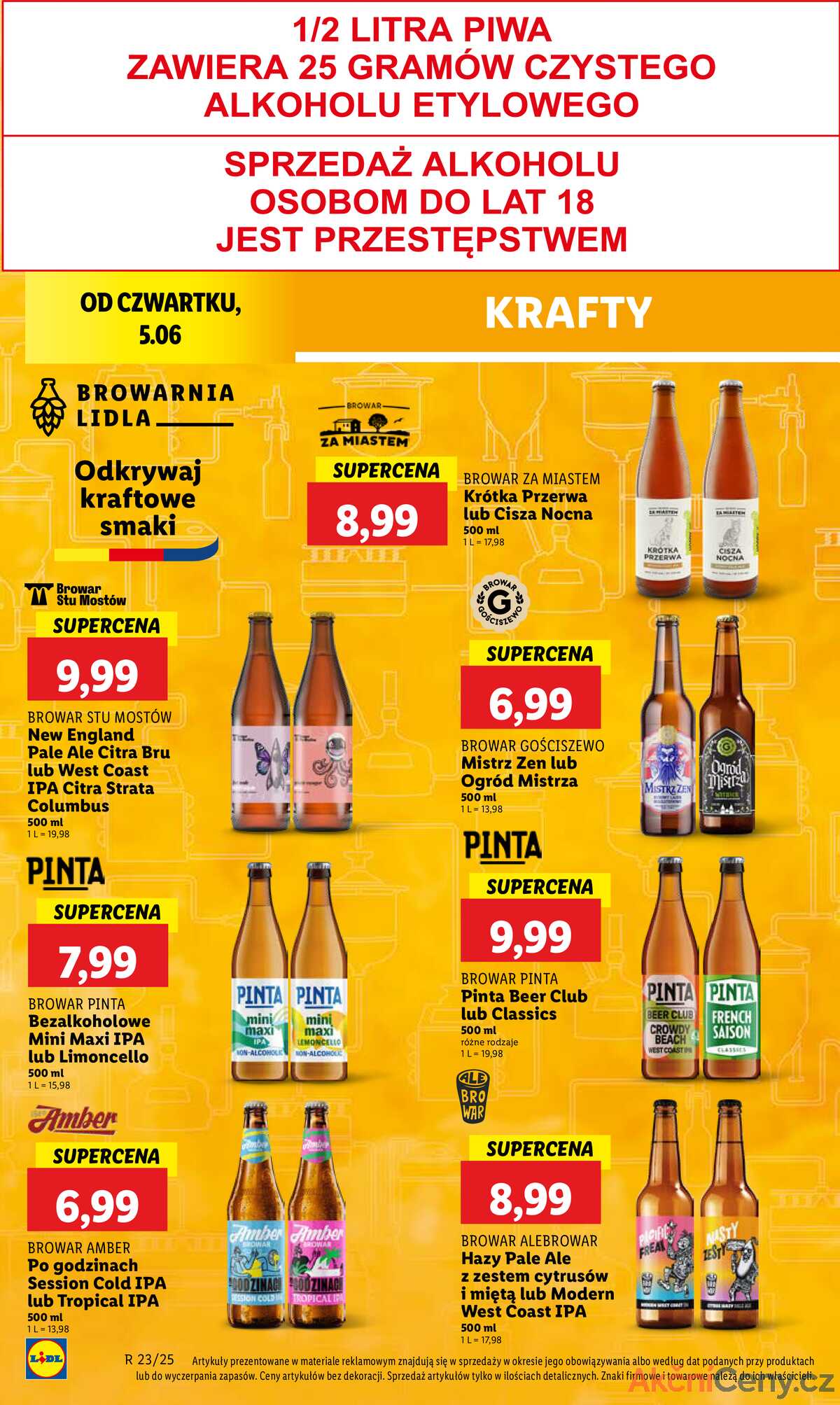 Leták Lidl Polsko 5.6.-7.6.2025 strana 40