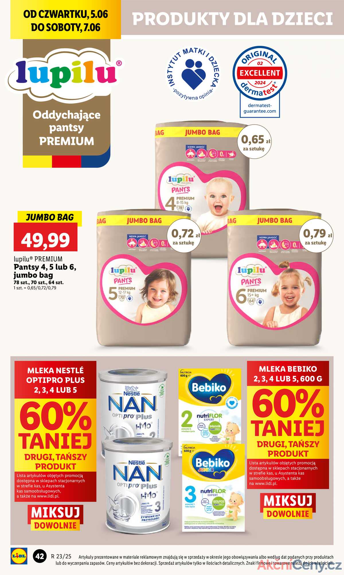 Leták Lidl Polsko 5.6.-7.6.2025 strana 52