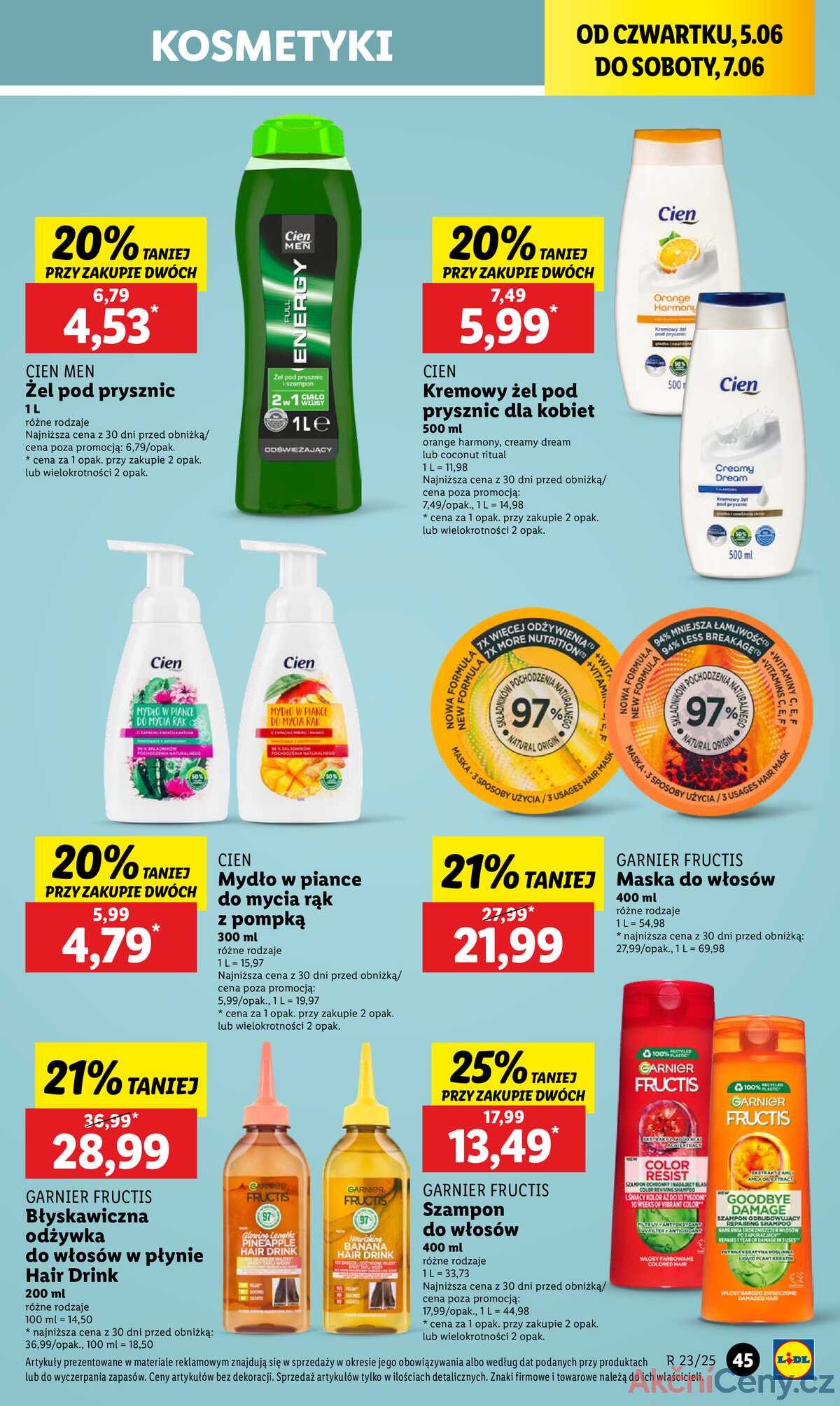 Leták Lidl Polsko 5.6.-7.6.2025 strana 55