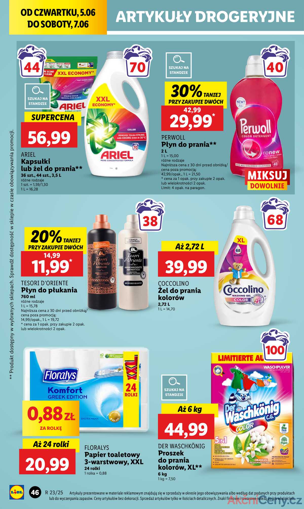 Leták Lidl Polsko 5.6.-7.6.2025 strana 56