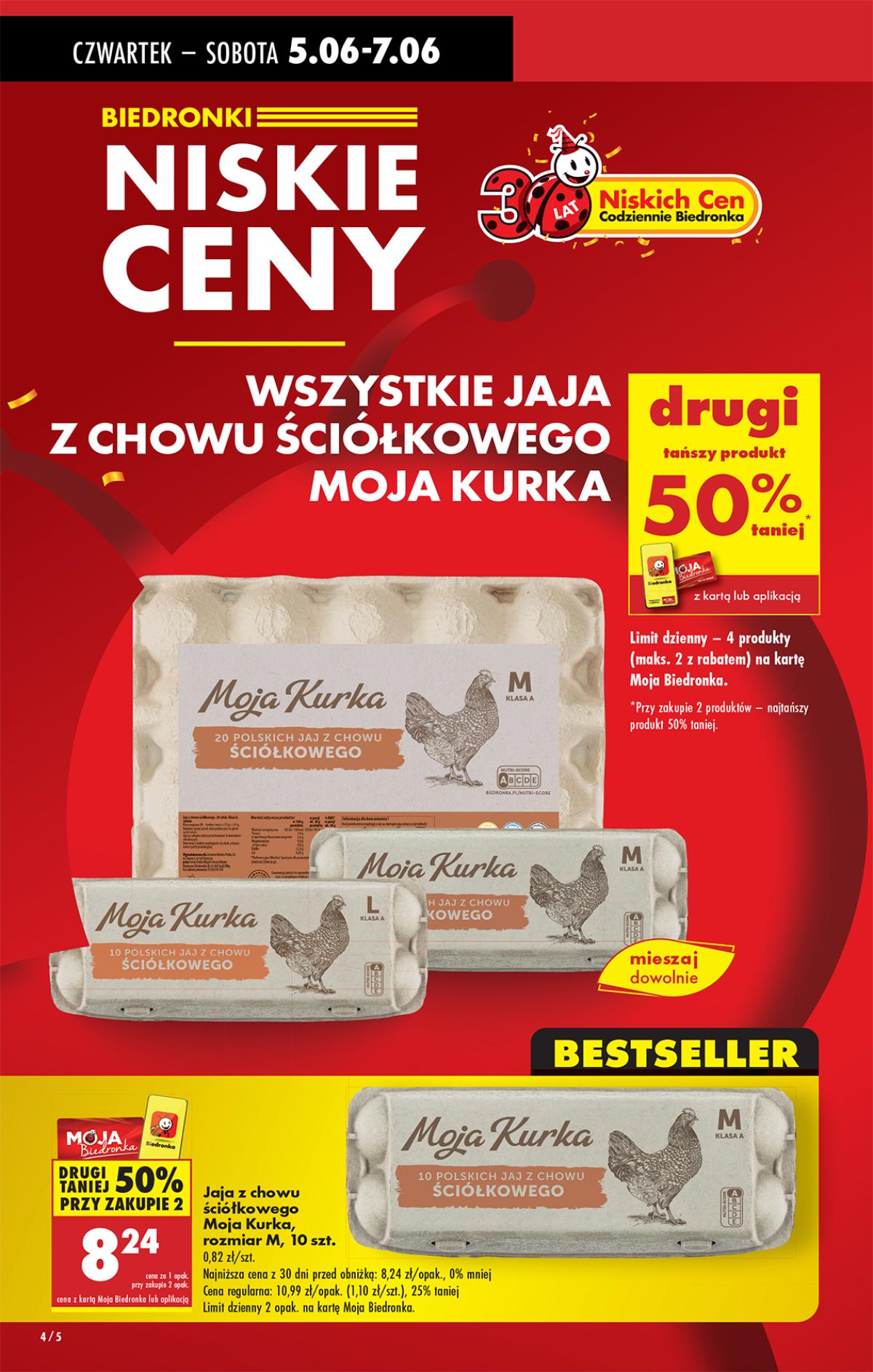 Leták Biedronka Polsko 5.6.-11.6.2025 strana 4