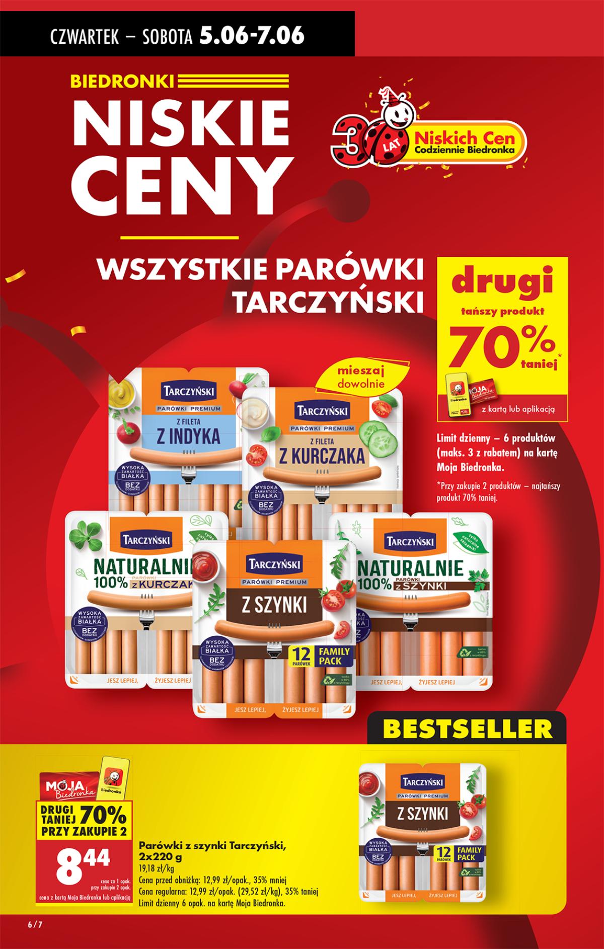 Leták Biedronka Polsko 5.6.-11.6.2025 strana 6