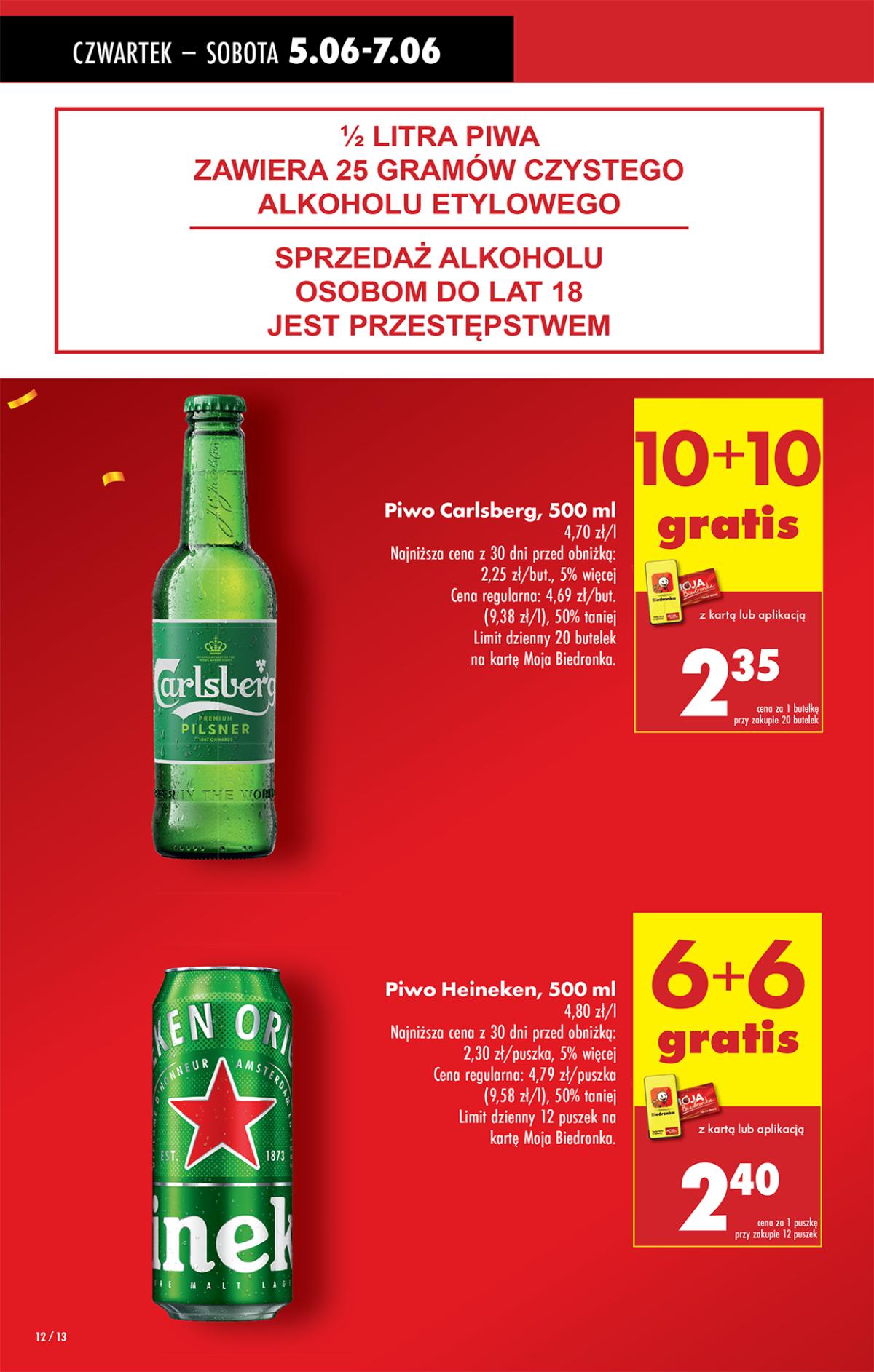 Leták Biedronka Polsko 5.6.-11.6.2025 strana 12