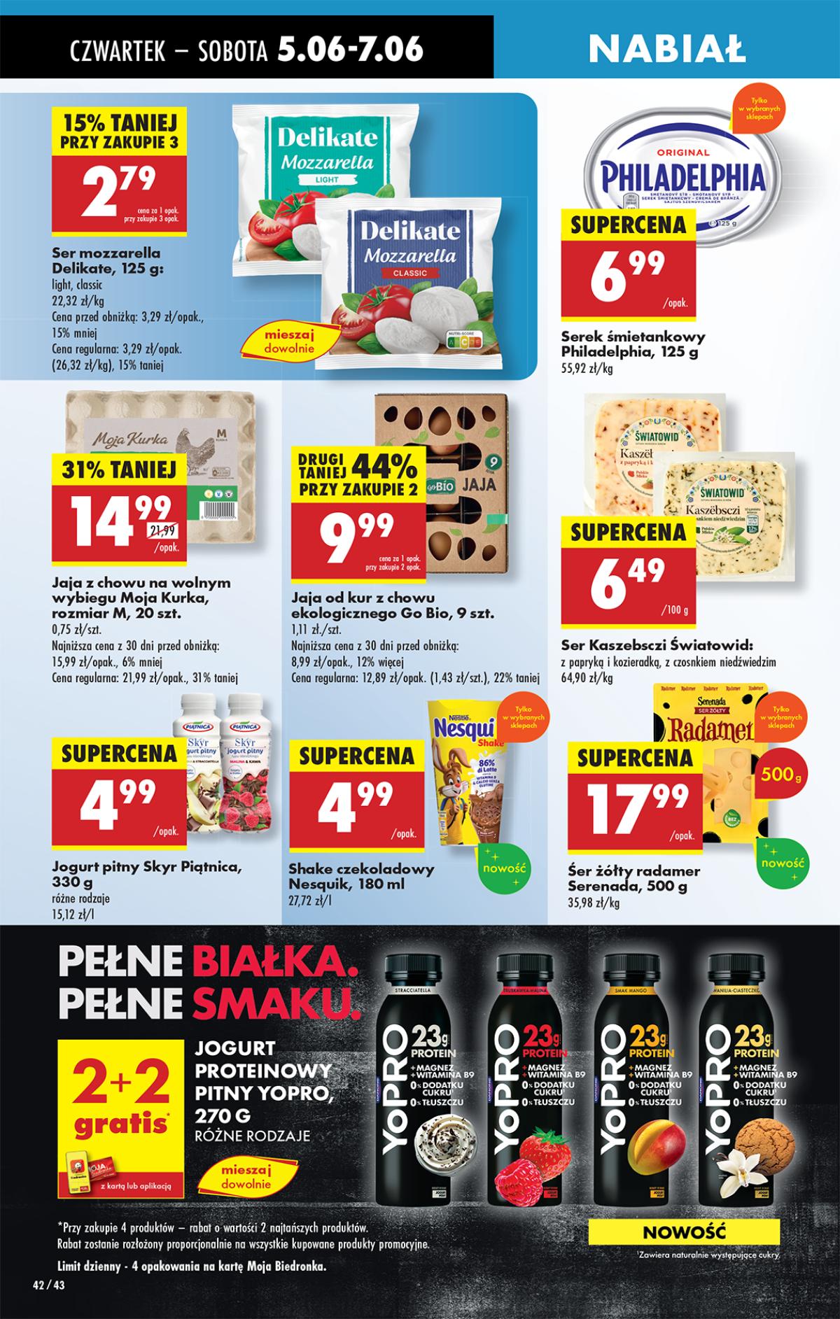 Leták Biedronka Polsko 5.6.-11.6.2025 strana 48