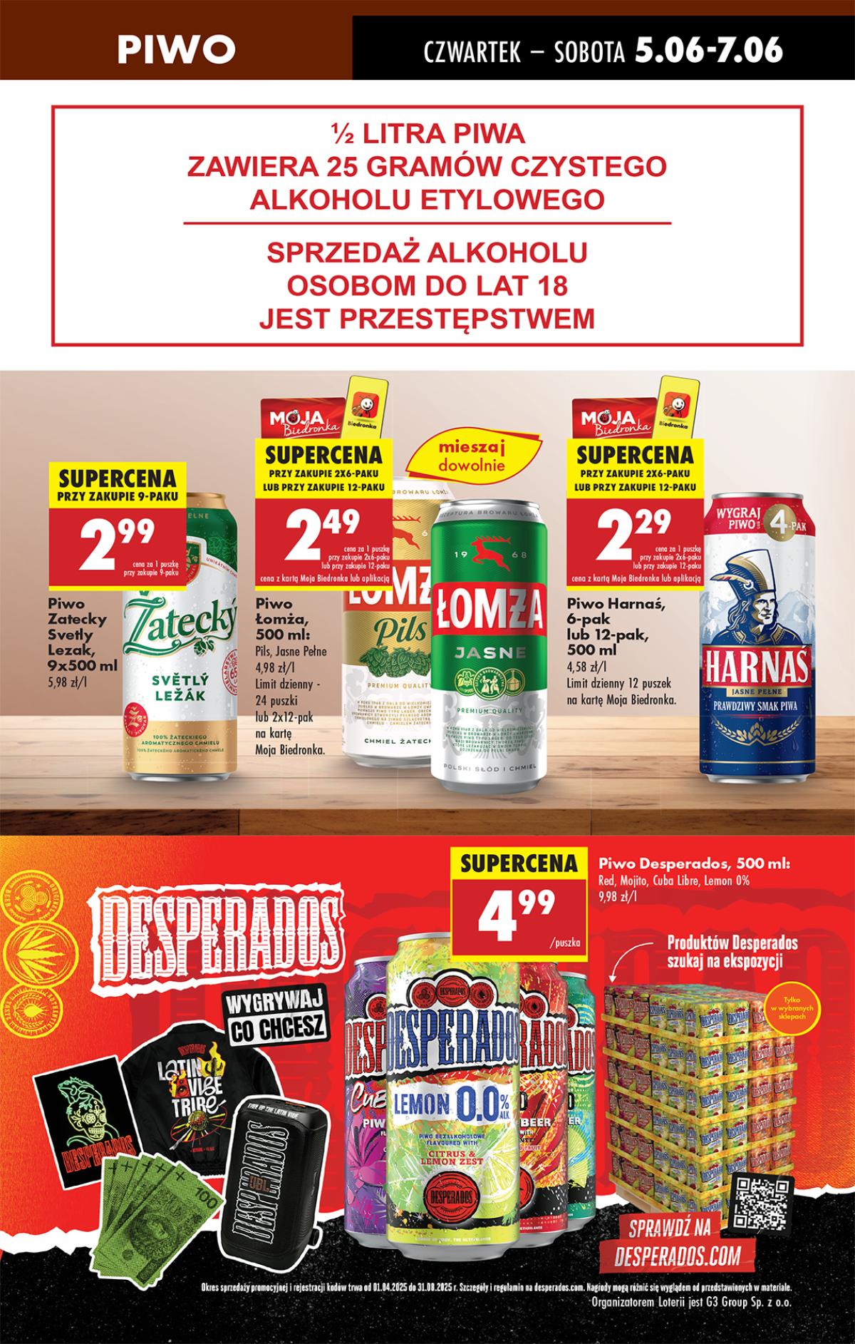 Leták Biedronka Polsko 5.6.-11.6.2025 strana 55