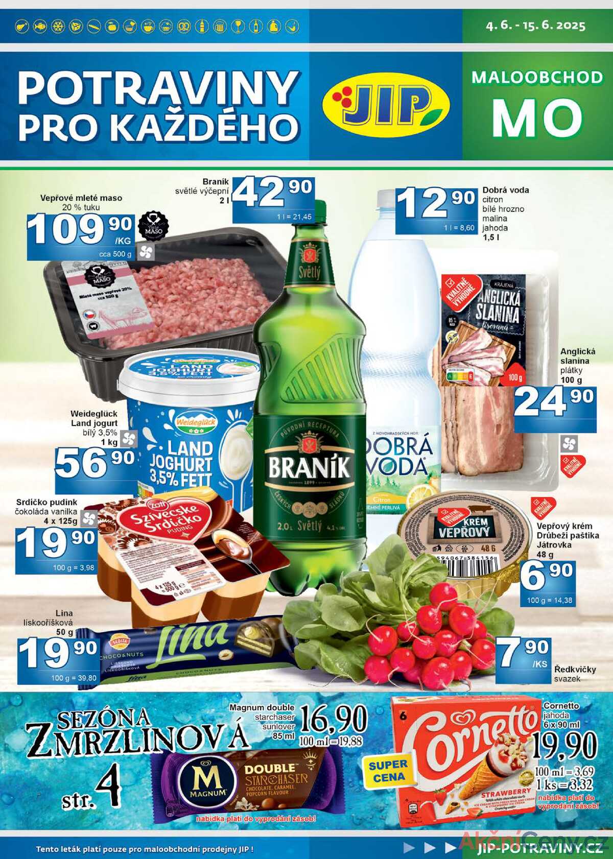 JIP Maloobchod od 4.6. do 15.6.2025 strana 1