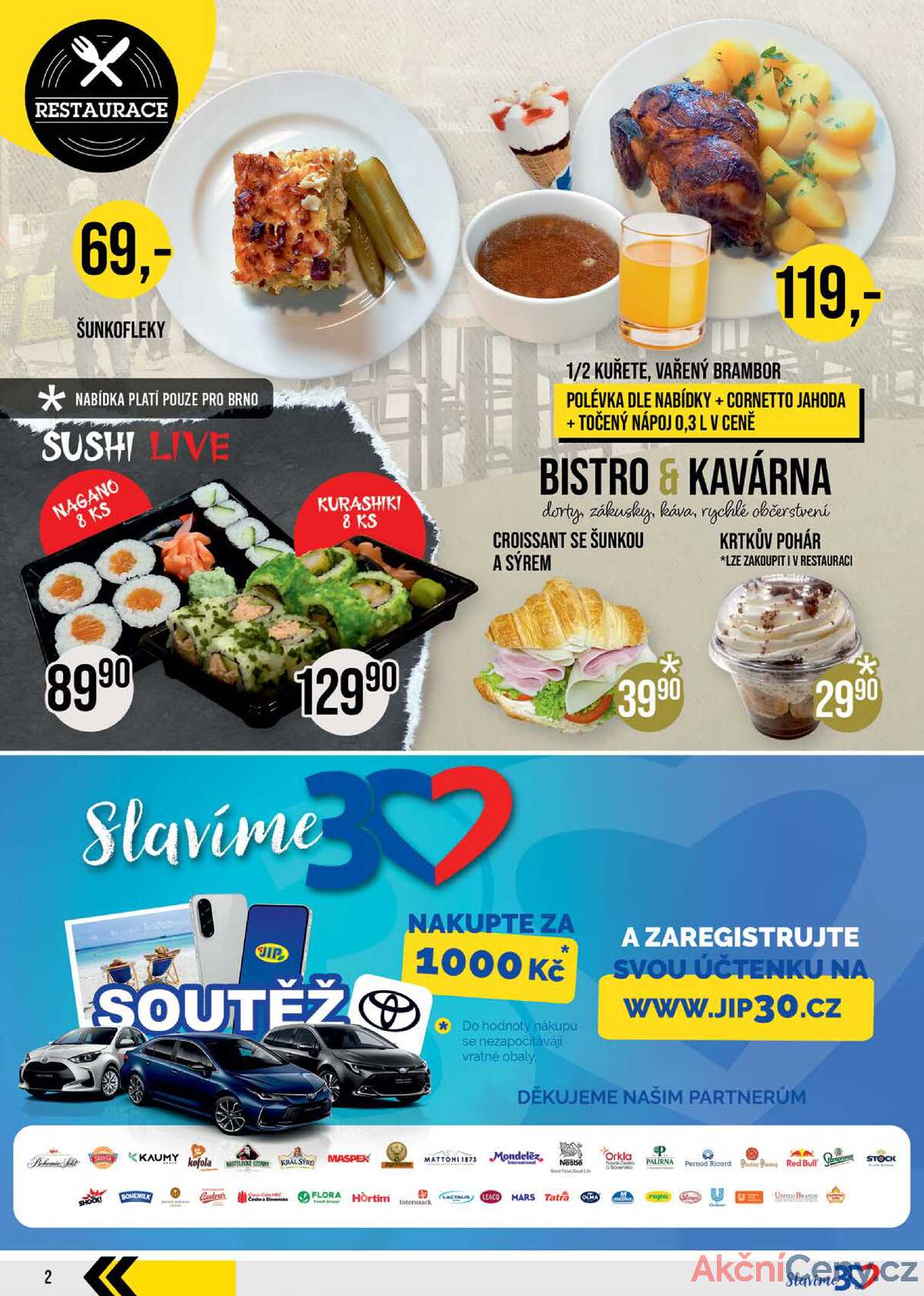 JIP Cash & Carry Brno, Praha, Ostrava od 4.6. do 10.6.2025 strana 2