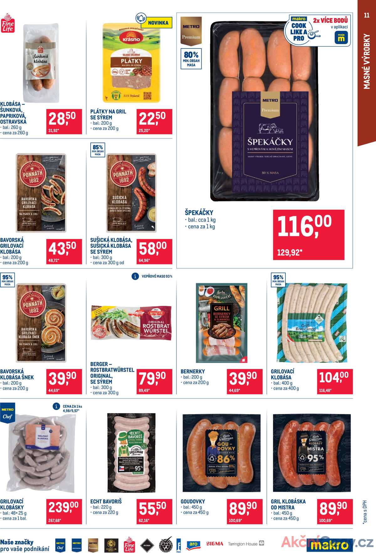 Makro Pro milovníky jídla do 17.6. strana 11