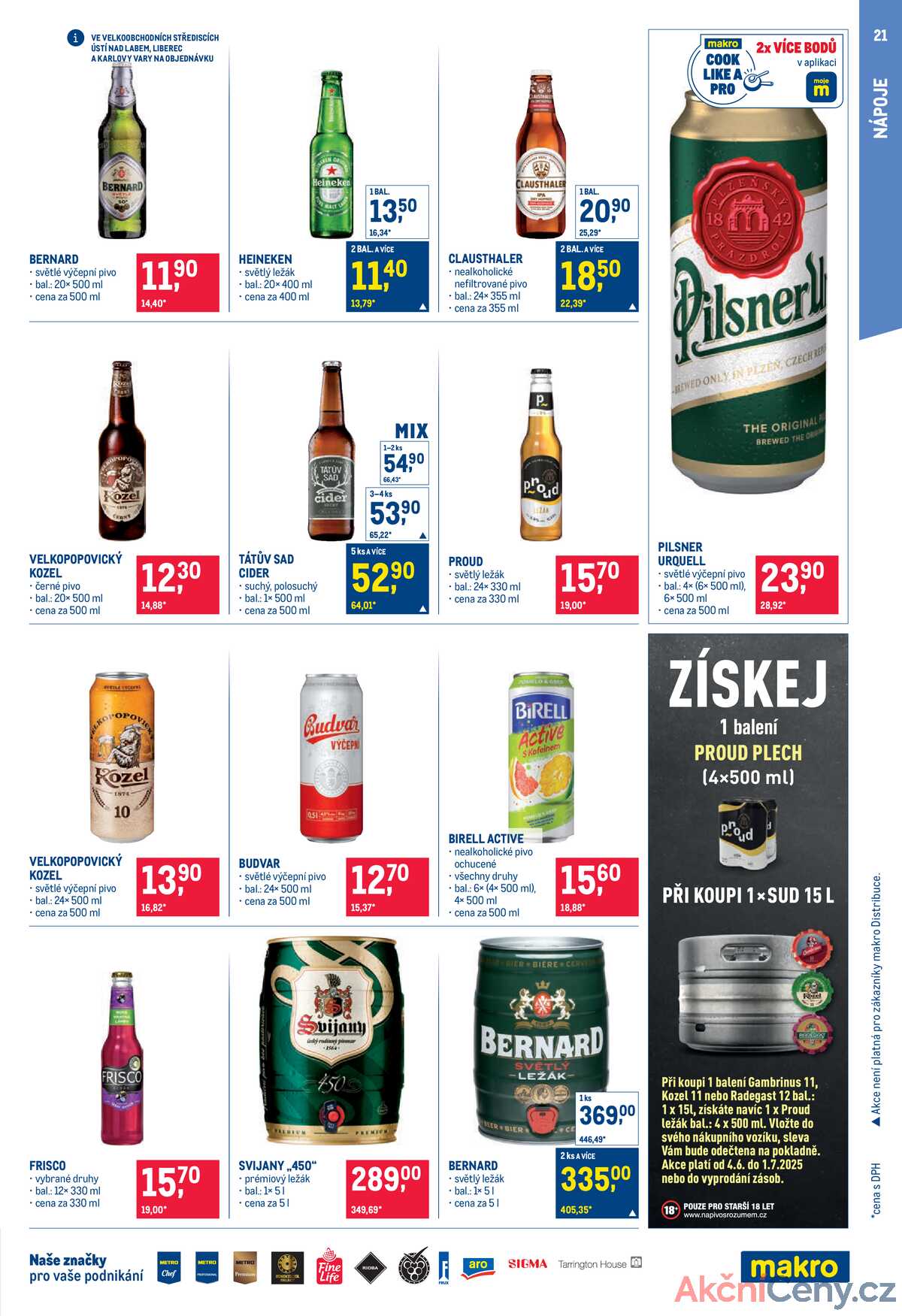 Makro Pro milovníky jídla do 17.6. strana 21