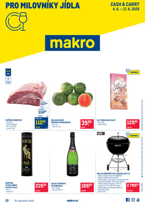 Makro Pro milovníky jídla do 17.6.