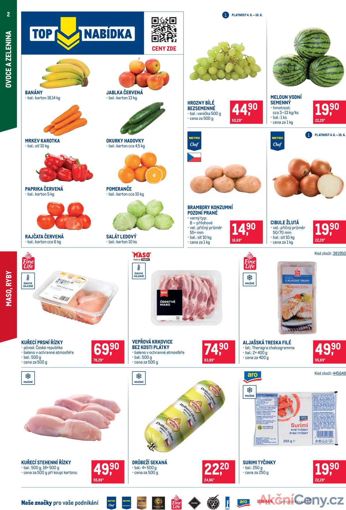 MAKRO Maloobchod od 4.6. do 17.6.2025 strana 2