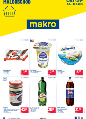 MAKRO Maloobchod od 4.6. do 17.6.2025