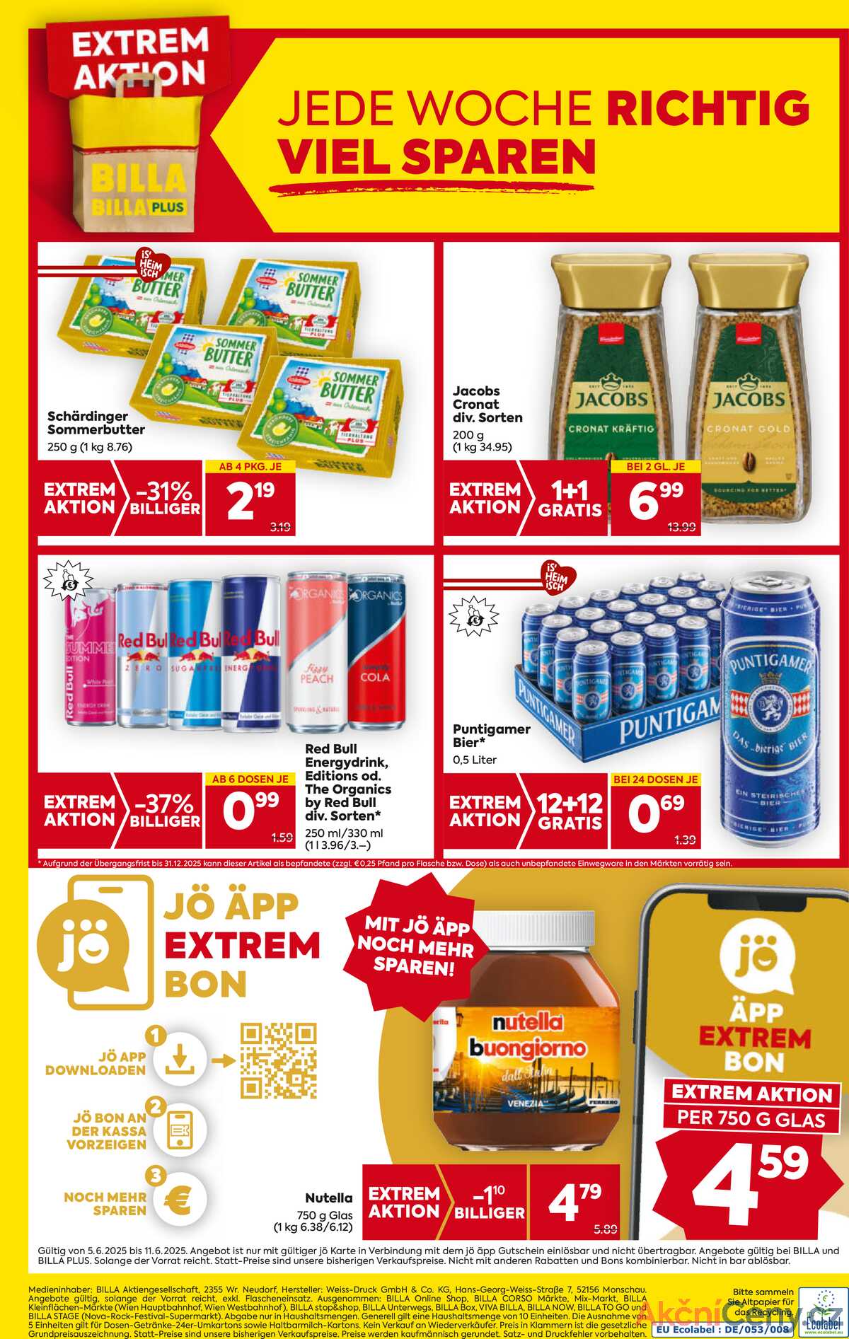 Leták BILLA Rakousko 5.6.-11.6.2025 - BILLA&BILLA PLUS strana 20
