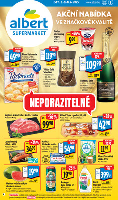 Albert Supermarket od 11.6. do 17.6.2025