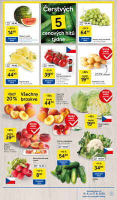 Tesco malé hypermarkety od 11.6. do 17.6.2025
