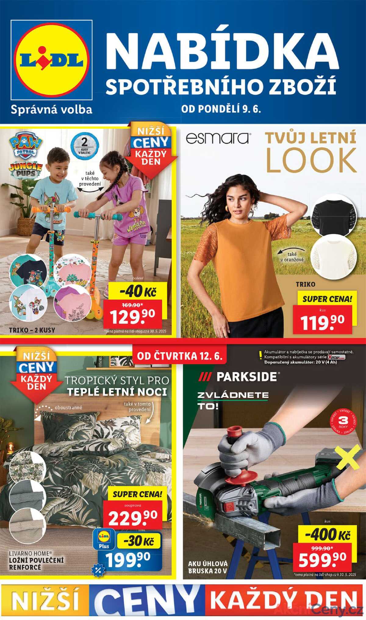 Lidl Spotřební zboží 9.6. - 15.6. strana 1