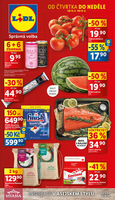 Lidl Čtvrtek od 12.6. do 15.6.2025