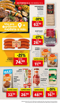 Lidl Čtvrtek od 12.6. do 15.6.2025