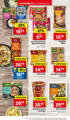 Lidl Čtvrtek od 12.6. do 15.6.2025