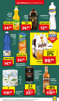 Lidl Čtvrtek od 12.6. do 15.6.2025