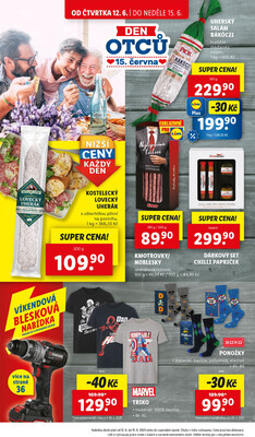Lidl Čtvrtek od 12.6. do 15.6.2025