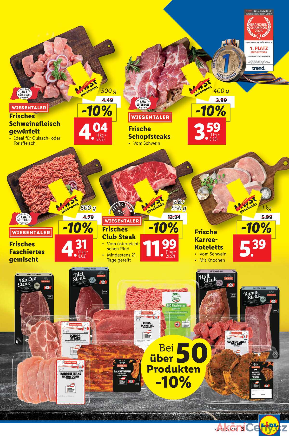 Leták Lidl Rakousko 12.6.-17.6.2025 strana 5