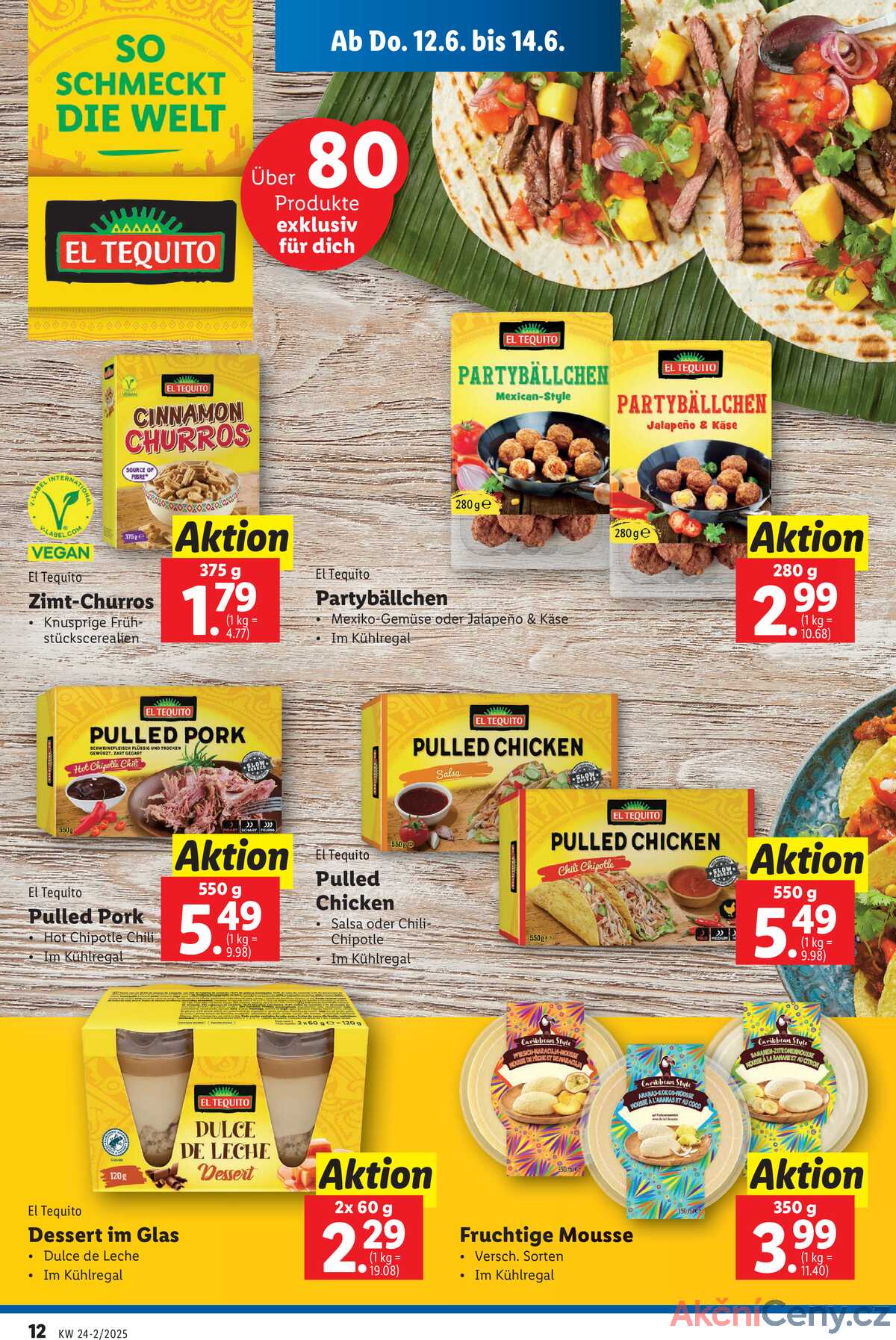 Leták Lidl Rakousko 12.6.-17.6.2025 strana 14