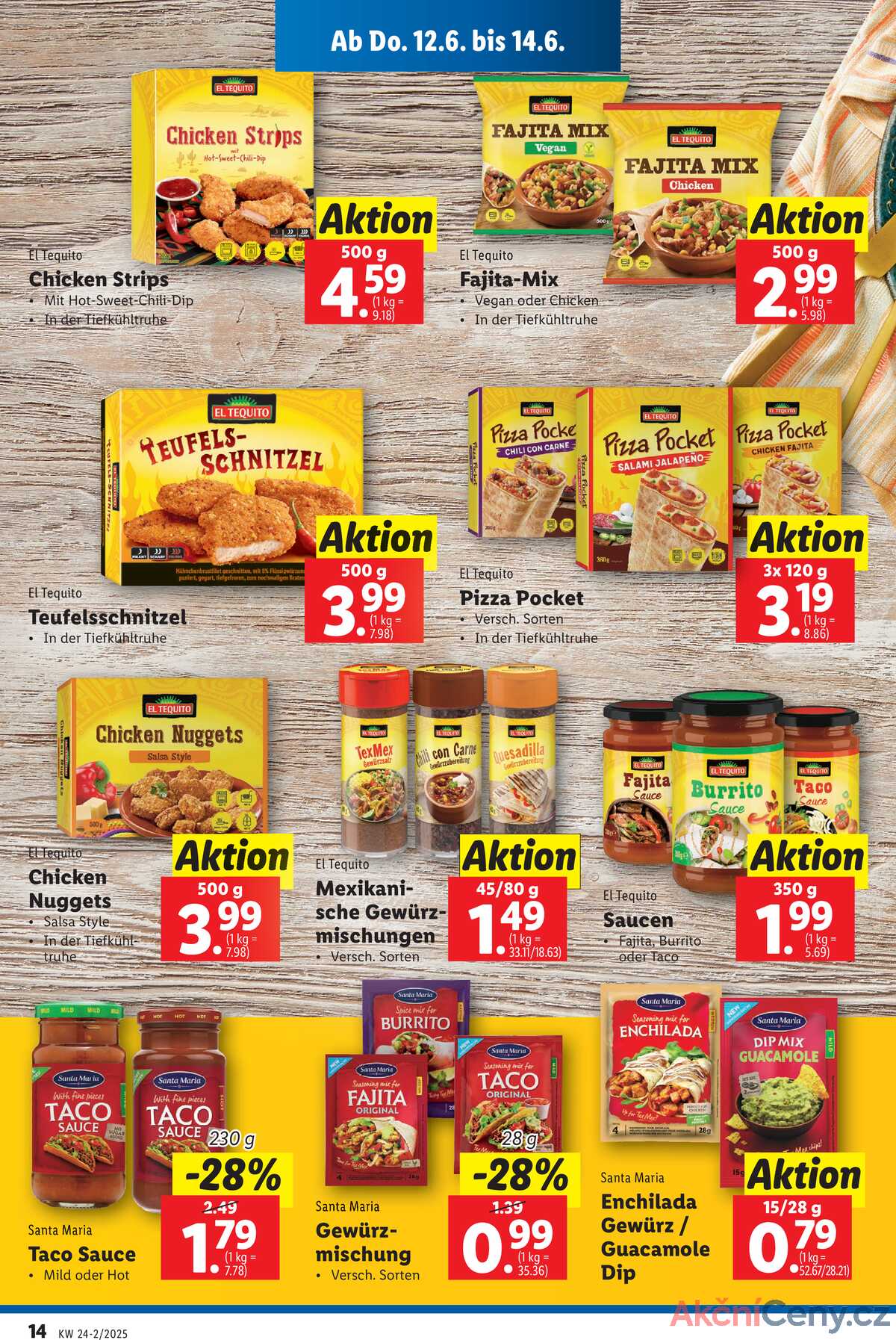 Leták Lidl Rakousko 12.6.-17.6.2025 strana 16