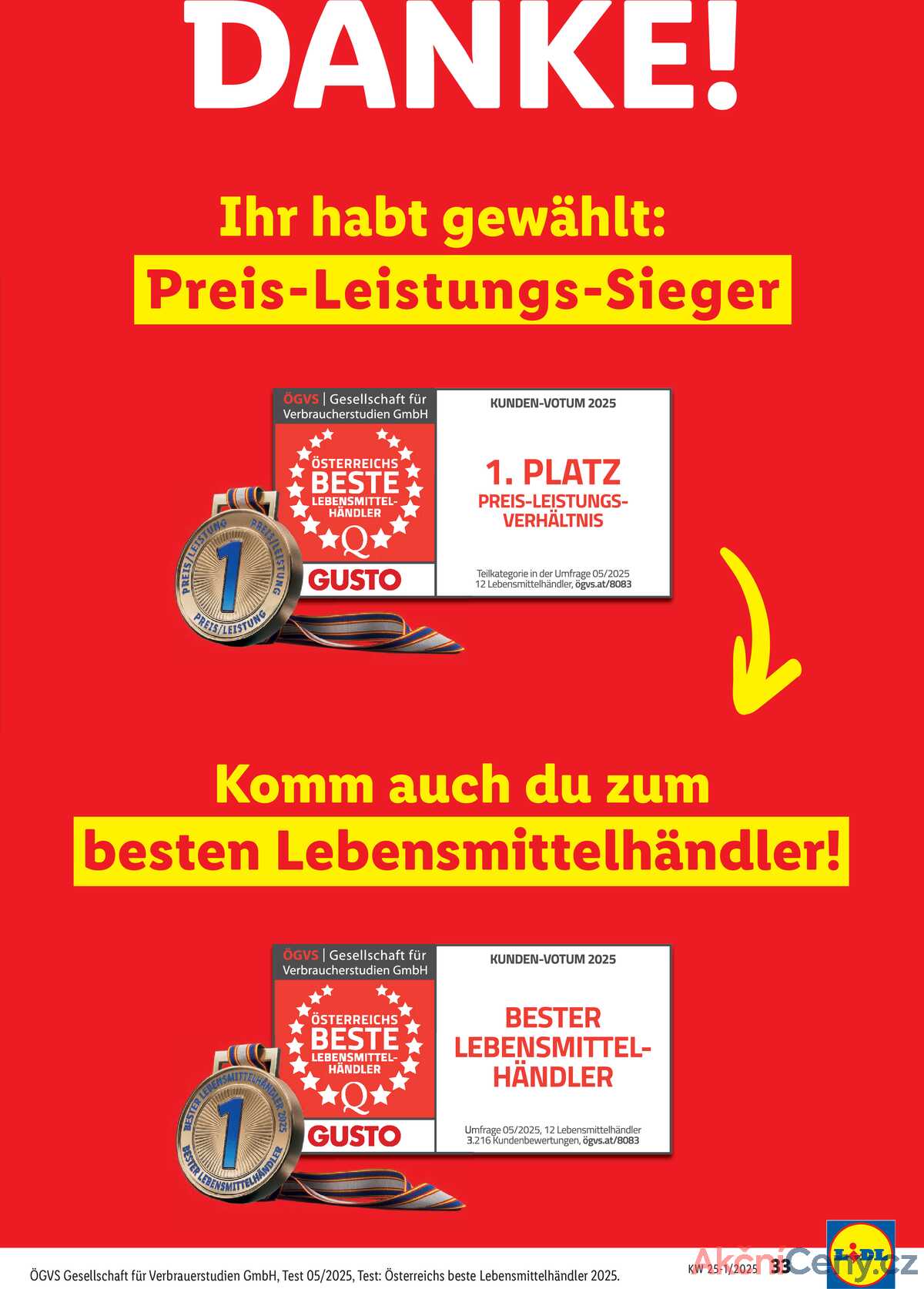 Leták Lidl Rakousko 12.6.-17.6.2025 strana 39