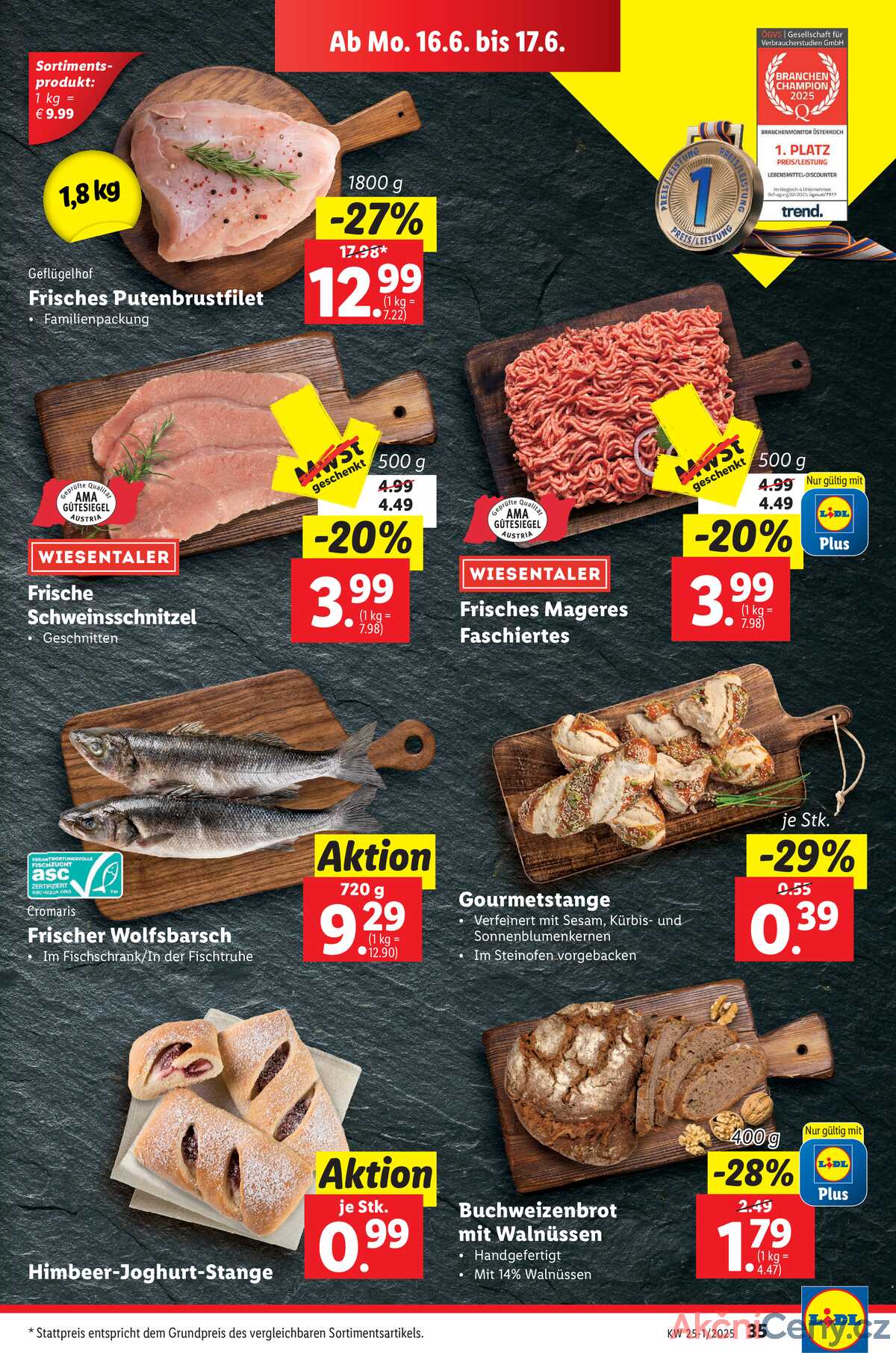 Leták Lidl Rakousko 12.6.-17.6.2025 strana 41